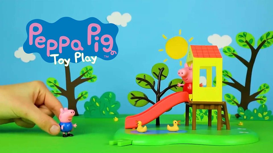 Peppa Pig Toy Play and Stop Motion