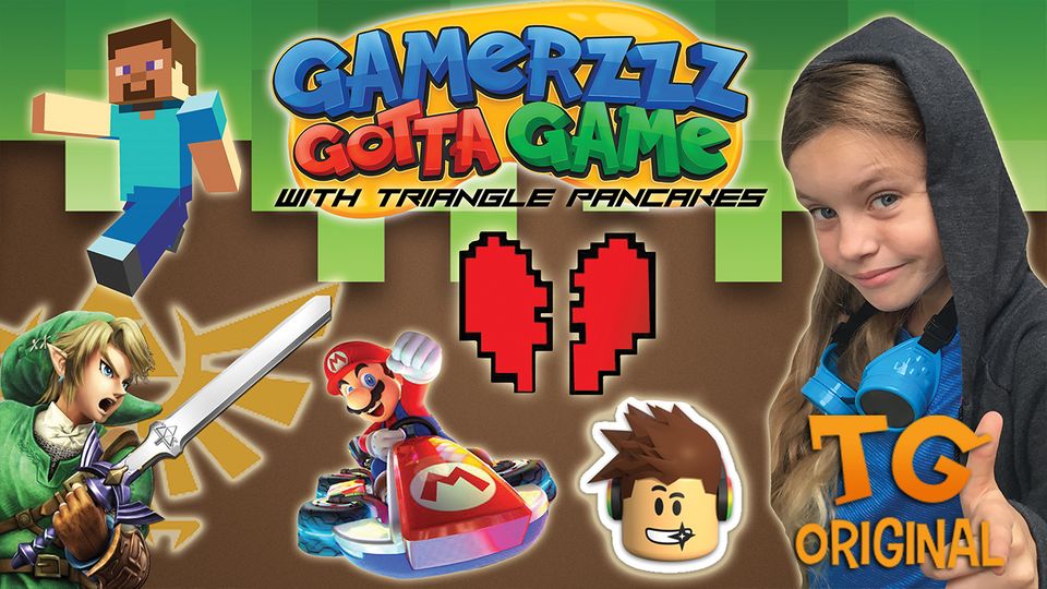 Gamerzzz Gotta Game With Triangle Pancakes